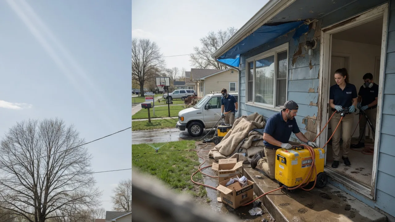 Basement Flood Cleanup in Appleton City, MO near me